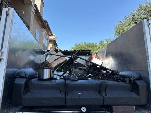 Alliance Curbside Junk Removal work photo