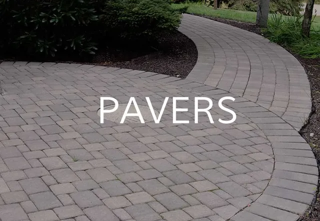 Landscape pavers
