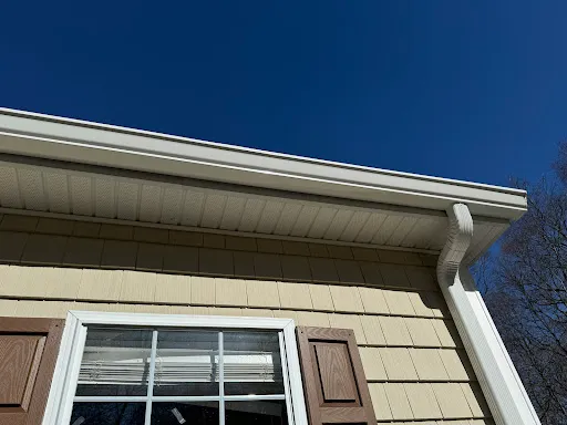 Nutmeg Seamless Gutters LLC work photo