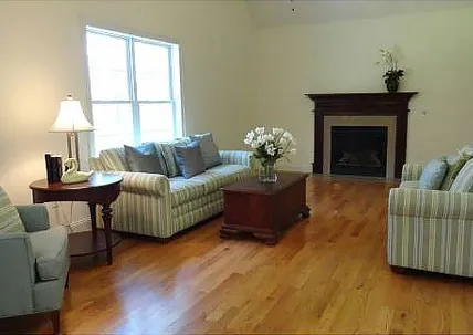 Elegant, roomy living rooms make your new home comfy