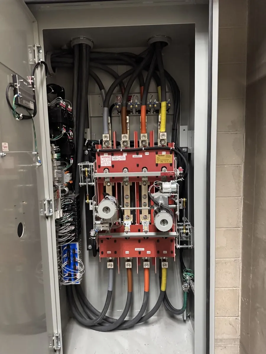 Automatic transfer switch installed by Kilroy Electrical