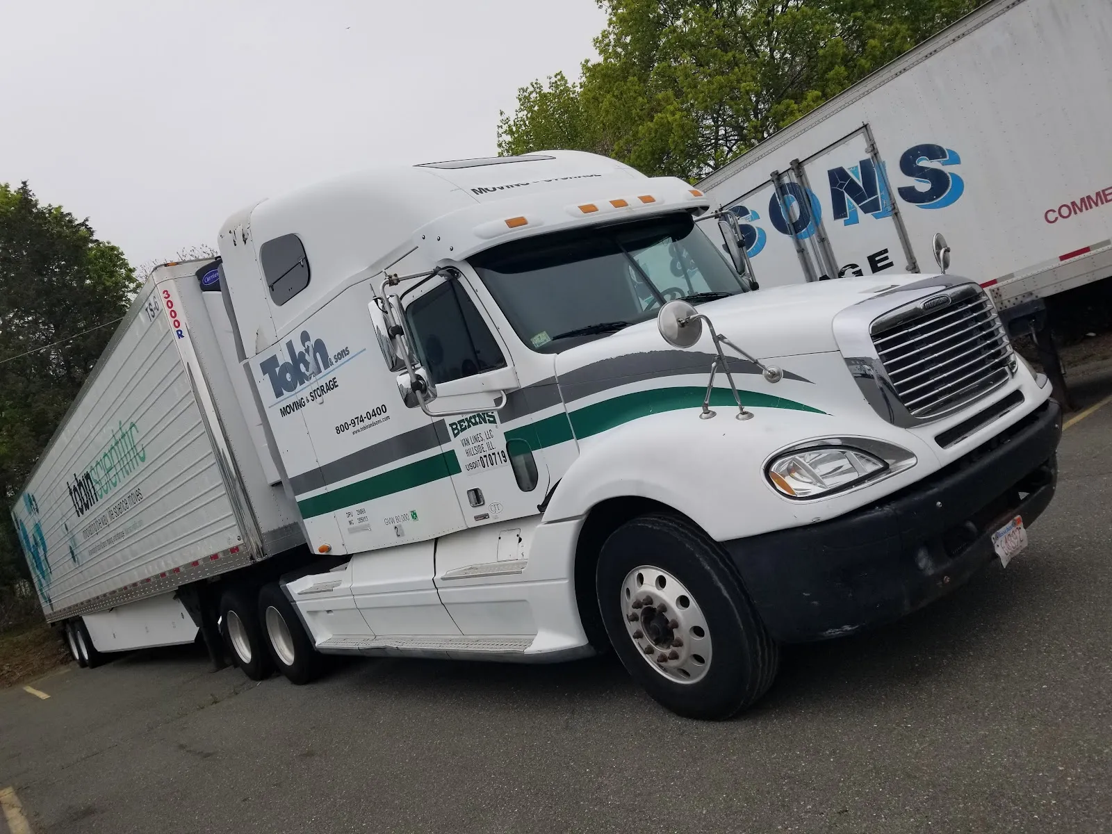 Tobin & Sons Moving and Storage, Inc., Bekins Agent