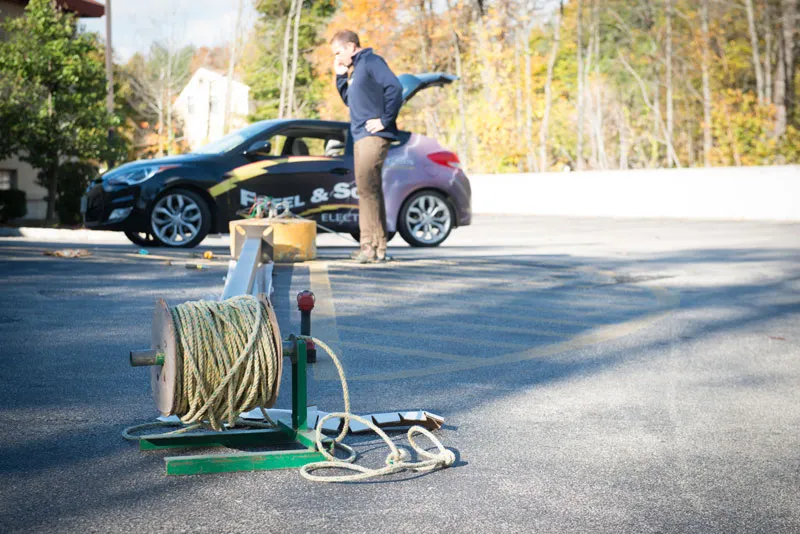 work photo from freelandsonelectric.com