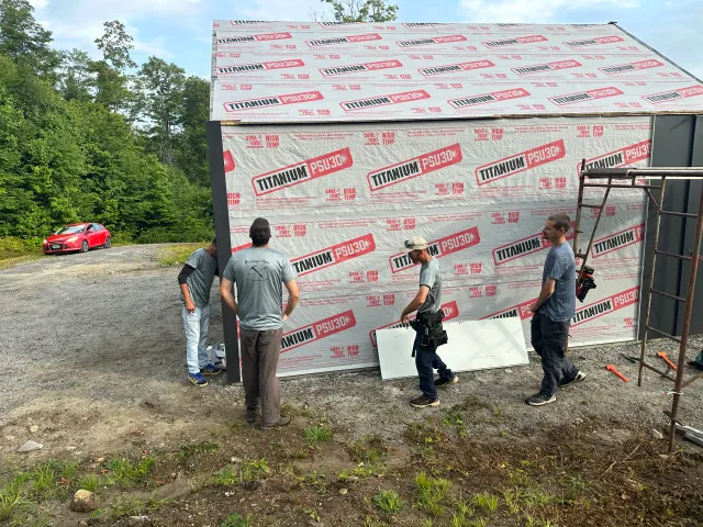 Slate roof repair and restoration work