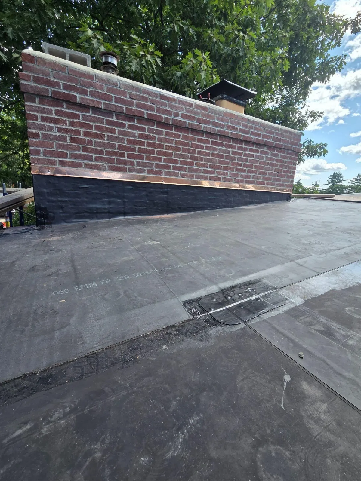 Project photo from Goffstown NH roofing work by Northpoint Roofing