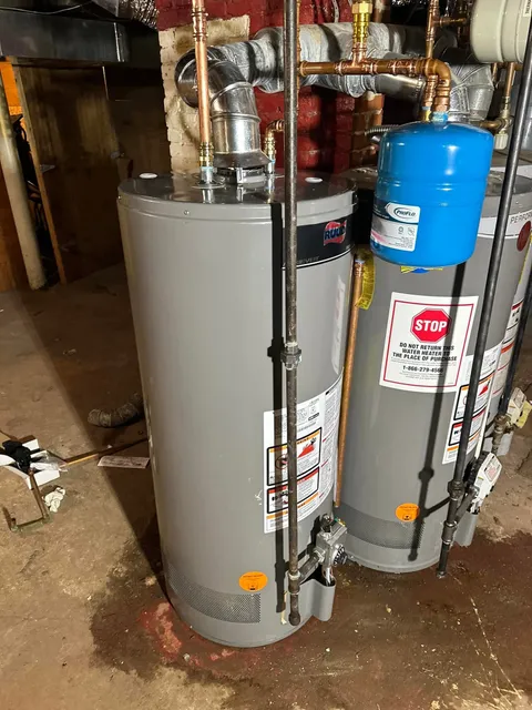 Ruud Hot Water Tank Installation