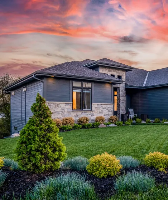 Landscaping service for a Connecticut property