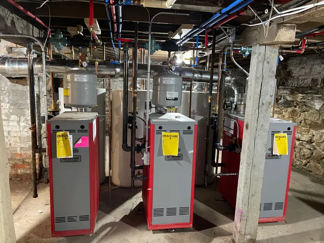 A Master's Plumbing, Heating & Cooling work photo