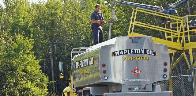 work photo from mapletonoil.com