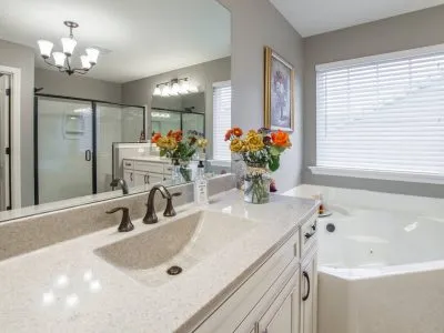 Quartz for bathroom countertops