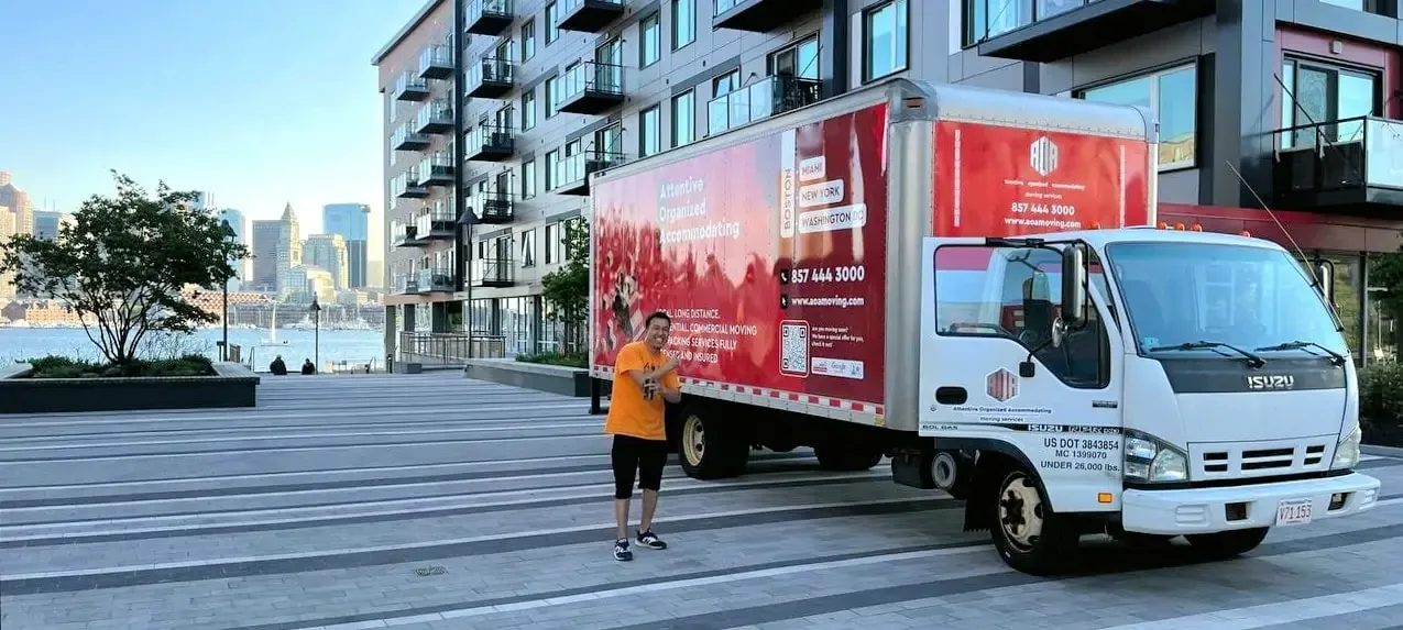 AOA Moving Services Truck