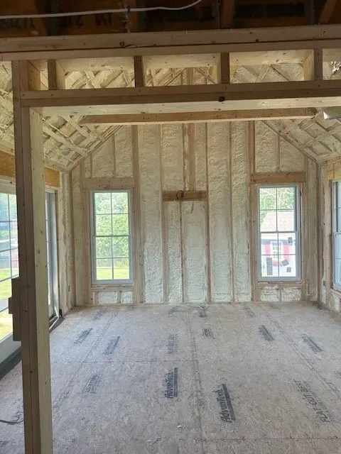 work photo from sprayfoamofcapecod.com
