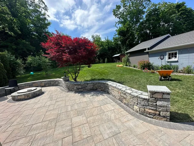 Sino's Masonry CT - Stone Wall Experts work photo