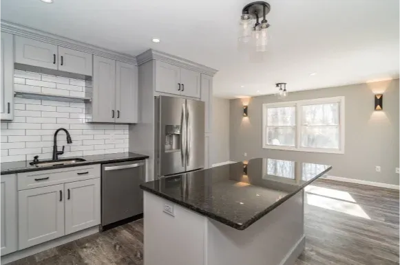 black and white kitchen remodeling in sagamore ma
