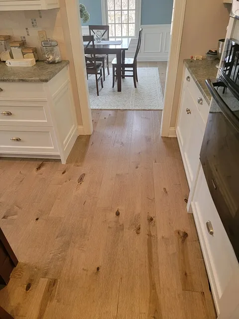 Light color natural hardwood appearance in Ashland, MA