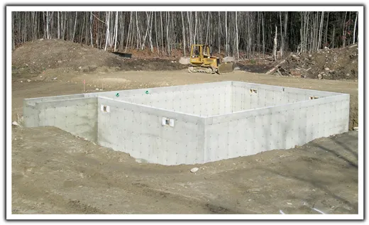 T K Danis Poured Foundations work photo