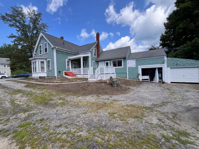 Over grown yard. Brush and shrub removal