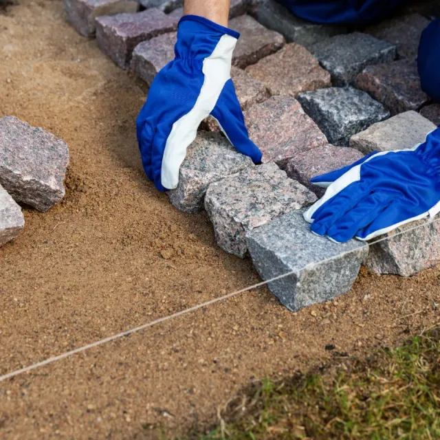 Paver installation