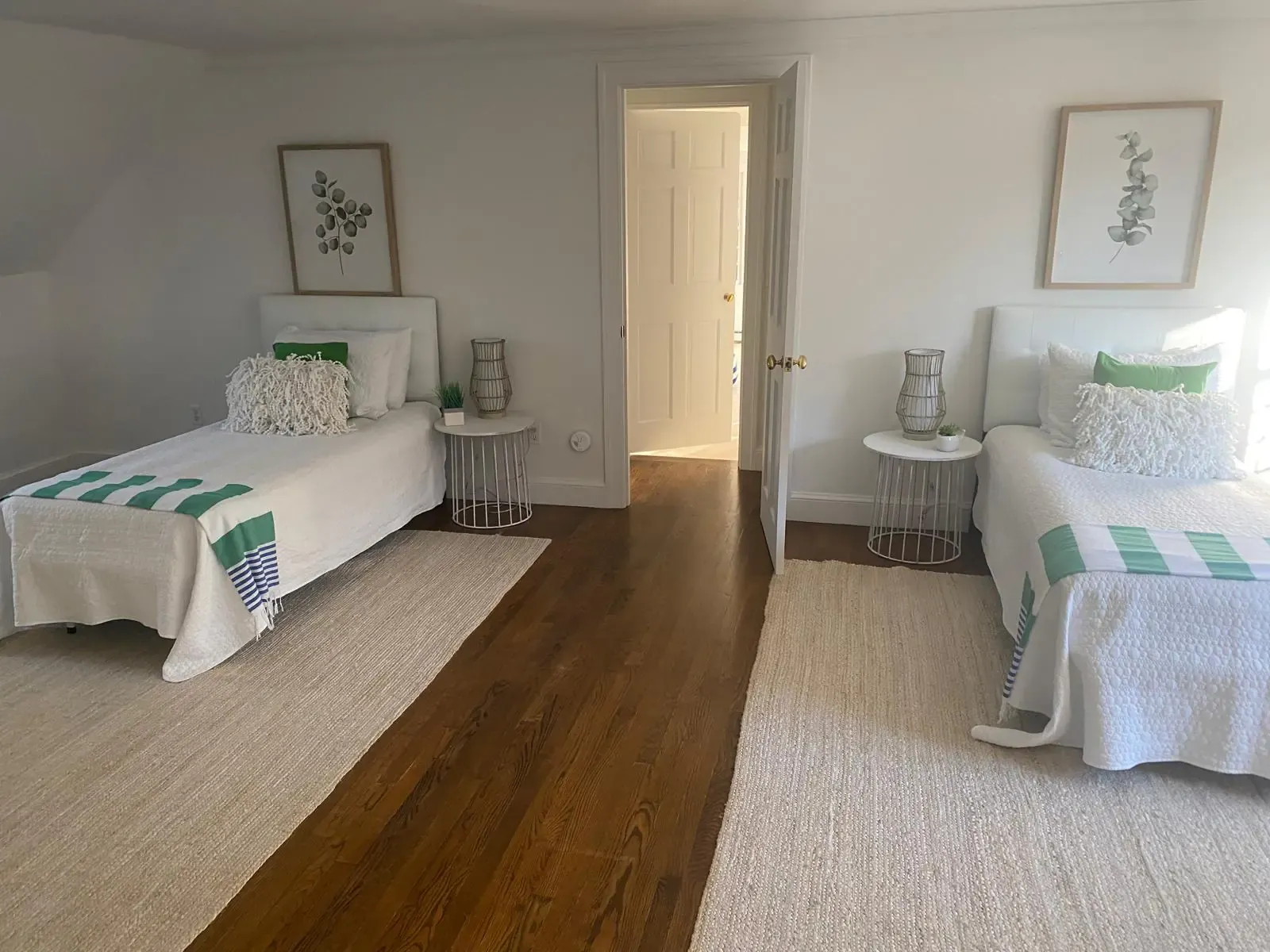 Move-out cleaned room ready for new residents