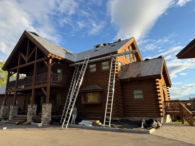 Power Line Roofing&Exteriors work photo