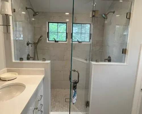 JR Custom Shower Doors Glass Services work photo