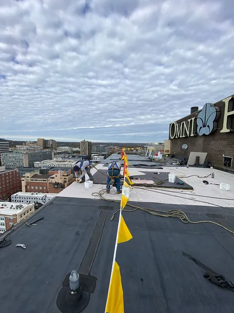 work photo from evanscommercialroofingct.com