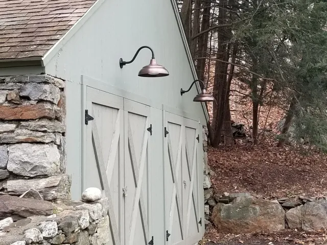 Electrician serving the newtown, sandy hook, monroe, southbury, oxford, and surrounding areas.  Barn Lighting