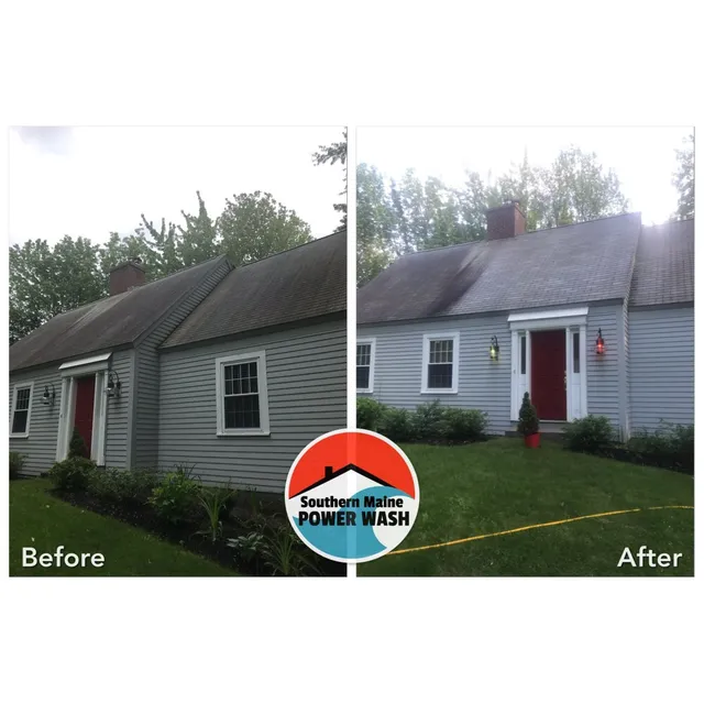 Southern Maine Power Wash work photo