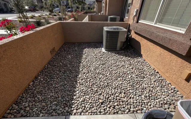 Garden Bed Weeding — after