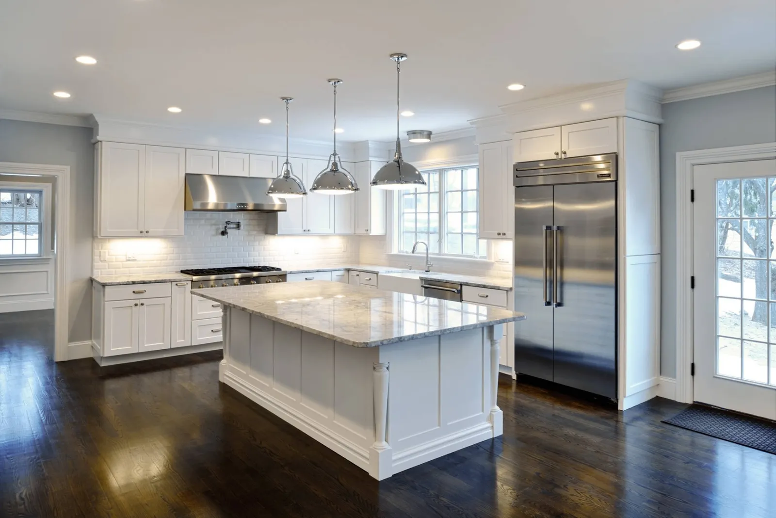 Modern kitchen renovation