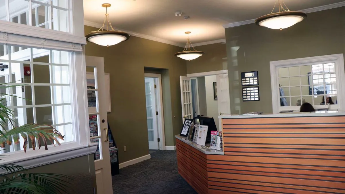 Here is a look at the Rockport Music lobby and Box Office.