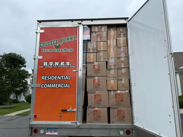 College Hunks Hauling Junk and Moving Norwalk work photo