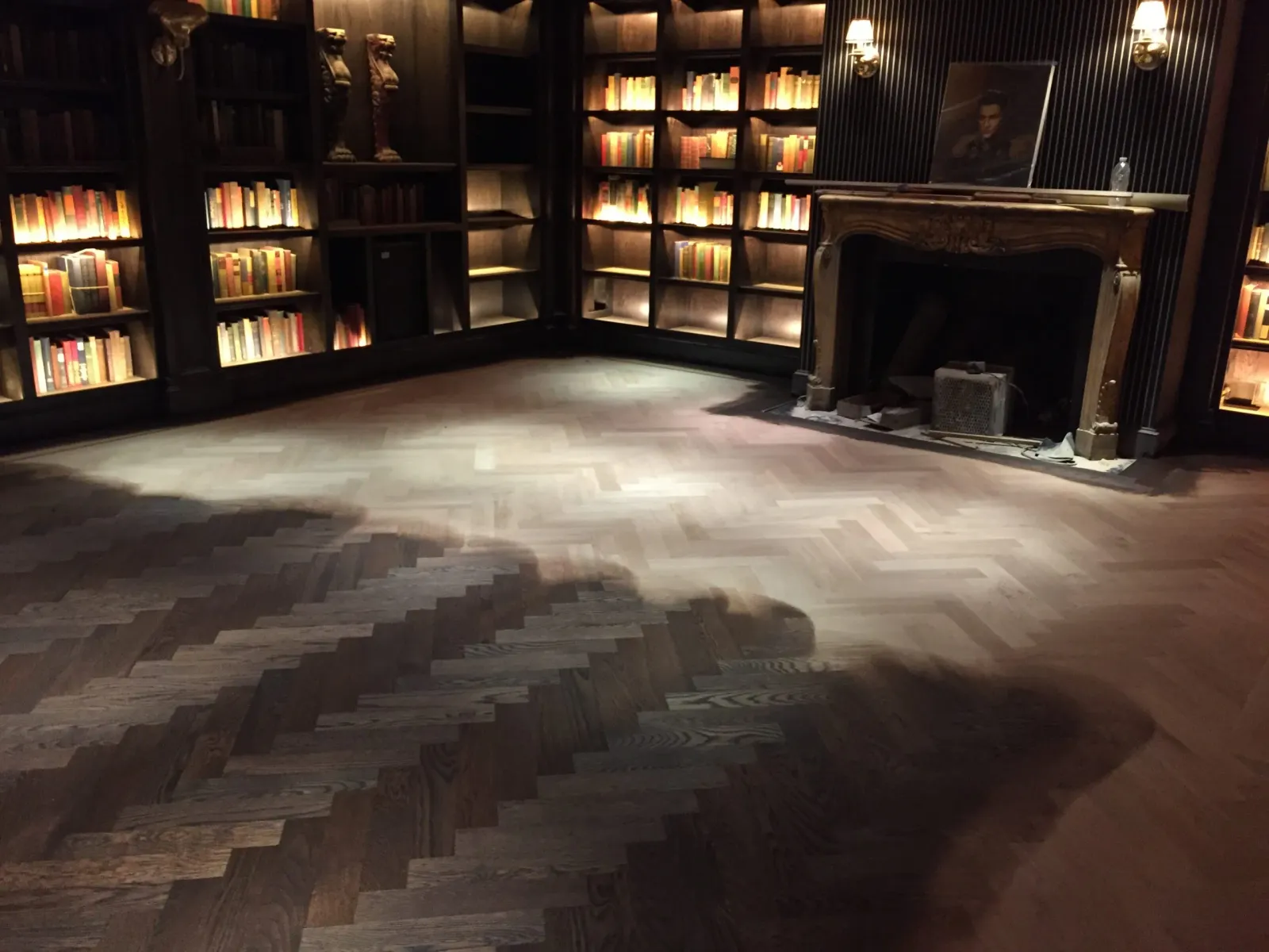 Yvonne's Restaurant Floor Renovation