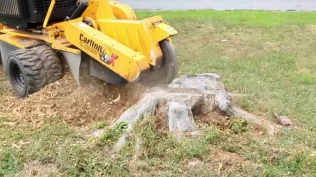 Another one bites the dust! Cody used a tripod to capture this single stump job in Saco, then edited it for your viewing pleasure. Watch until the end to see the stump grinding and cleanup process from start to finish and tell us what you think! #mainelandstumpgrinding #stumps #stumpsgone #stumpgrinding #stump #stumpremoval #stumpgrindingmaine #residentialstump #mainestump #stumpgrindingsouthernmaine #backyardgrind