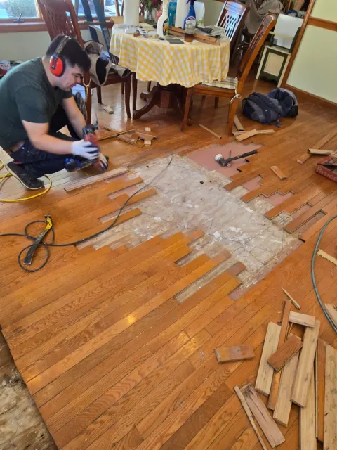 Hardwood Floor Repair