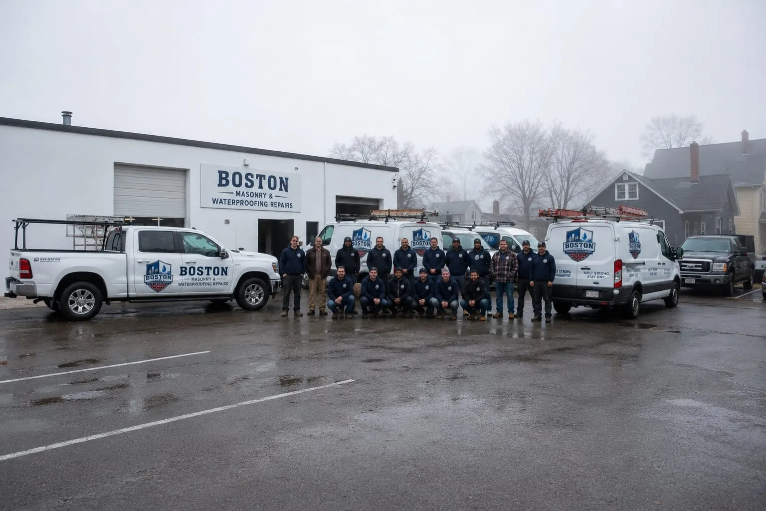 Boston masonry and waterproofing repairs