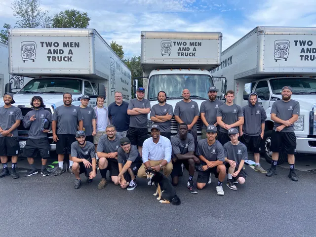 Two Men and a Truck Moving and Storage work photo