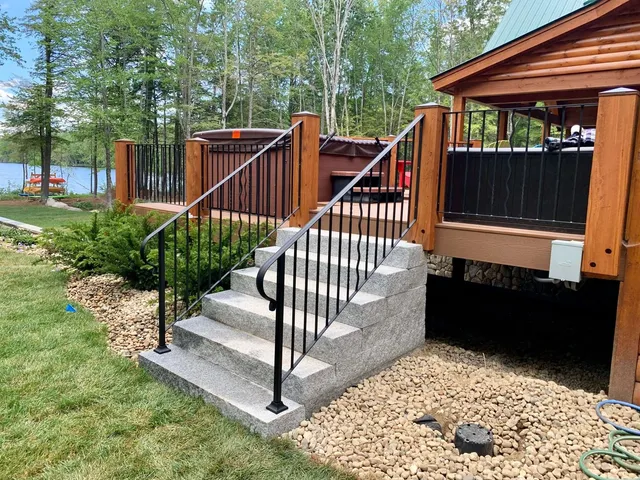 welded safety railings in maine