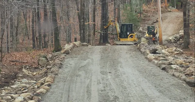 Culvert and Driveway in West Alton, NH