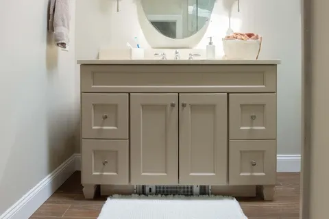 Bathroom vanity.