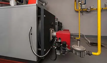 Boiler installed