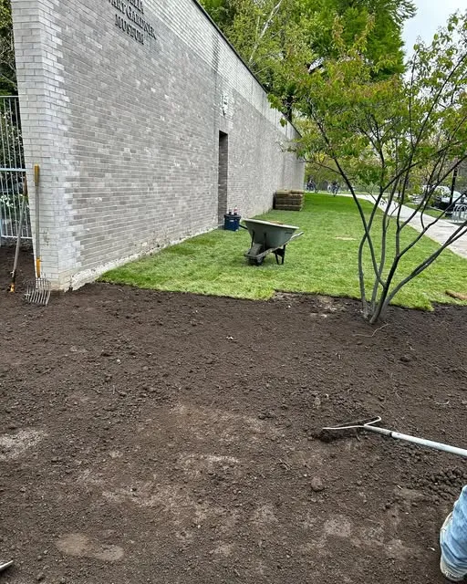 E Smith Landscape Construction work photo