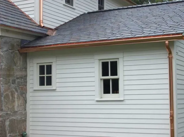 Willey's Seamless Gutters work photo