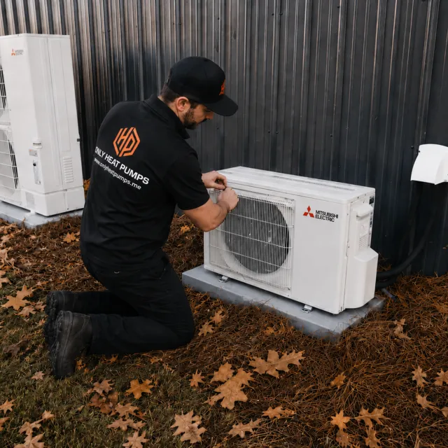 Only Heat Pumps Maine work photo