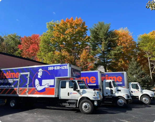 Lifetime Moving Co Trucks Ready for Next Move