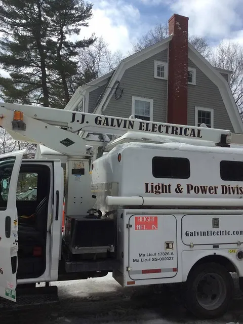J.J. Galvin Electrical work photo