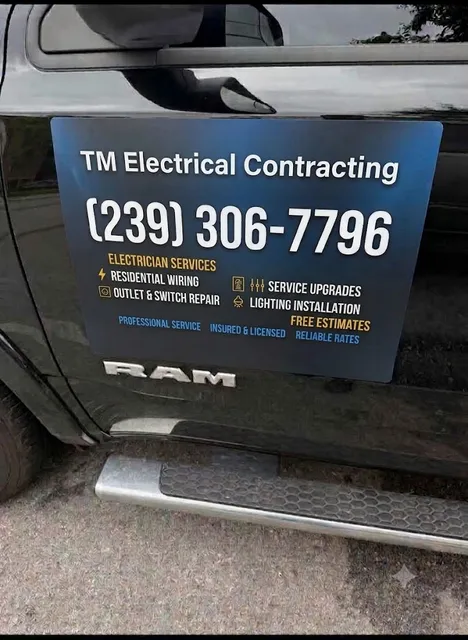 TM Electrical Contracting work photo