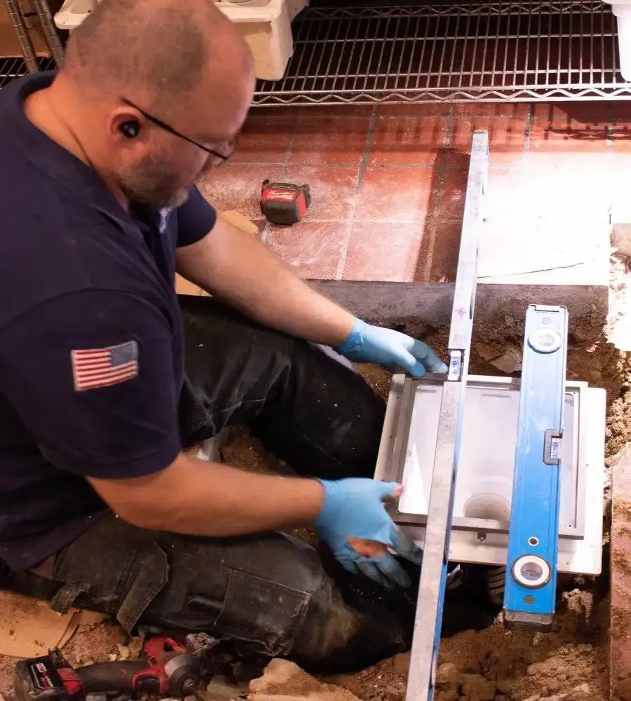 pipelining, floor excavation and repair service clear choice drain solutions