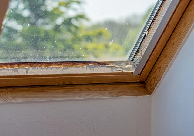 Skylight seals that are damaged