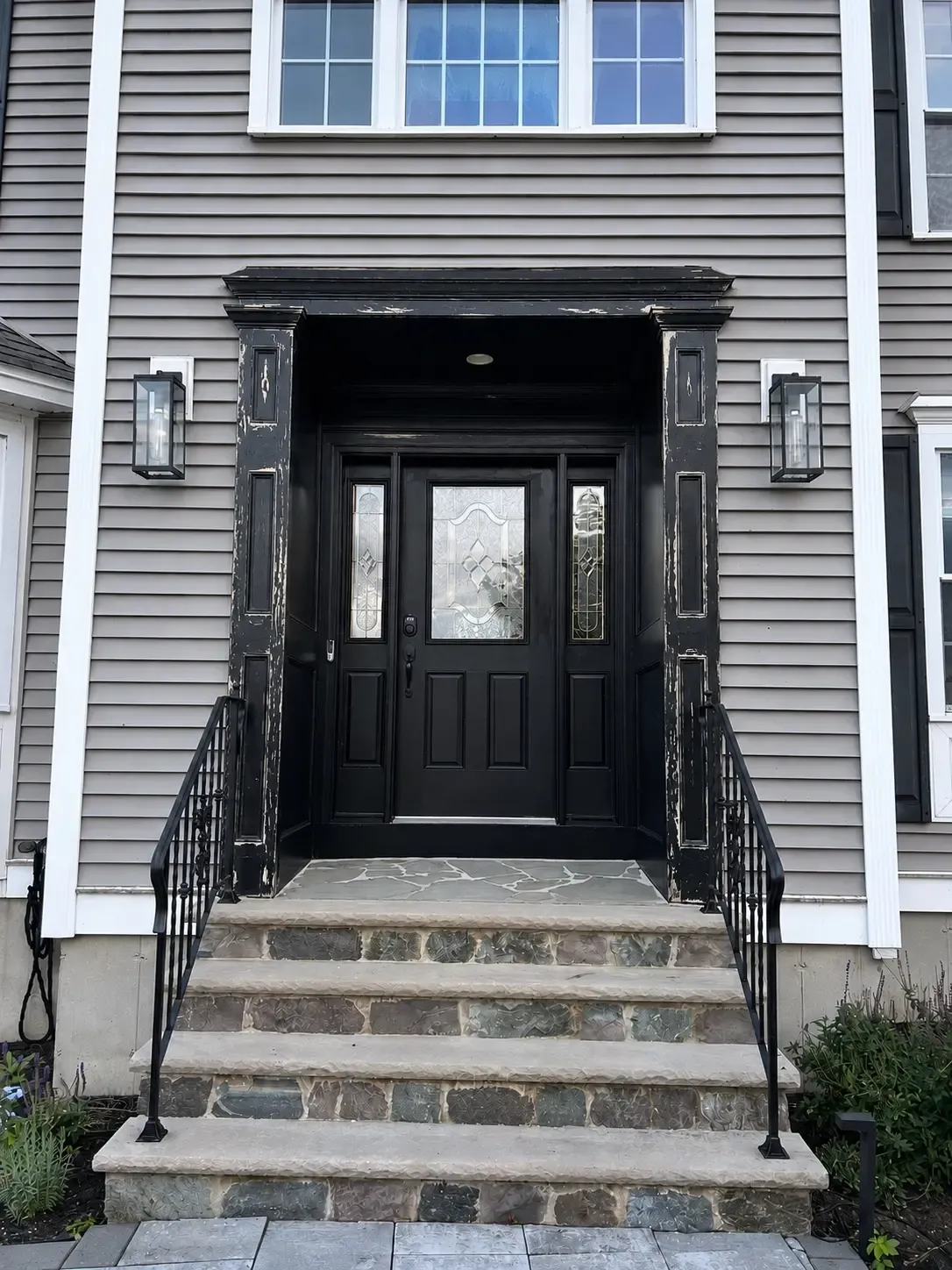 Front Entry Repaint before